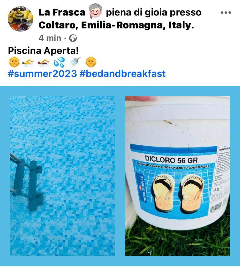 Bed and Breakfast La Frasca Coltaro Zewnętrze zdjęcie